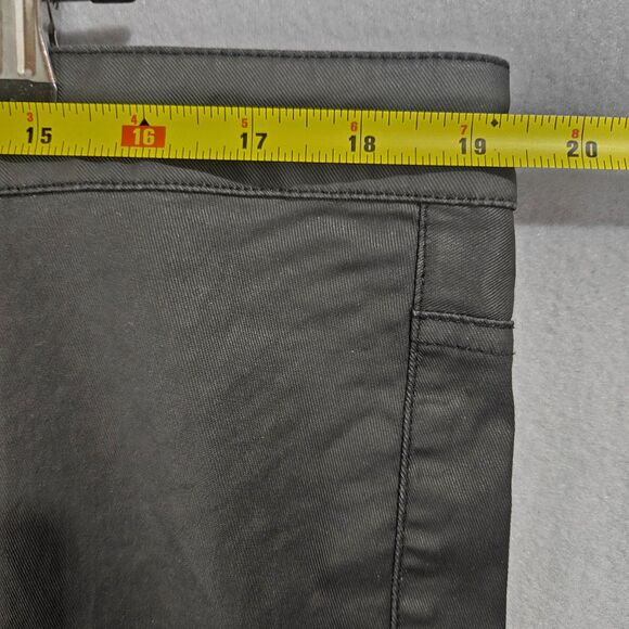 New Weekday W18 Maxi Long Coated Skirt in Black Dark Goth Punk Sexy - Picture 9 of 10